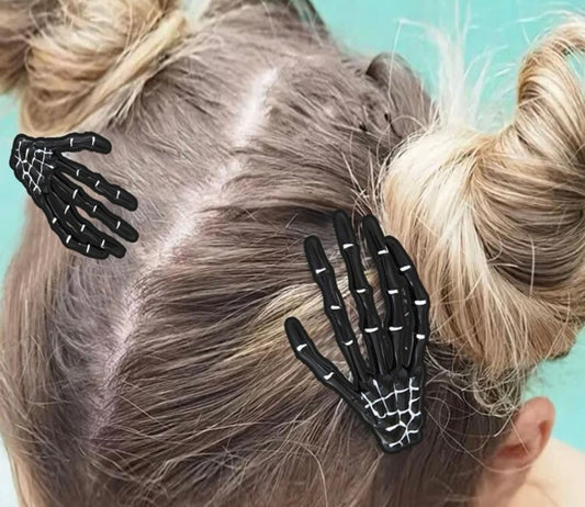 Hand hair clips