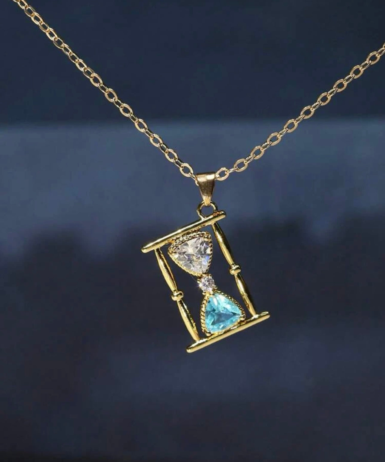 Hourglass necklace
