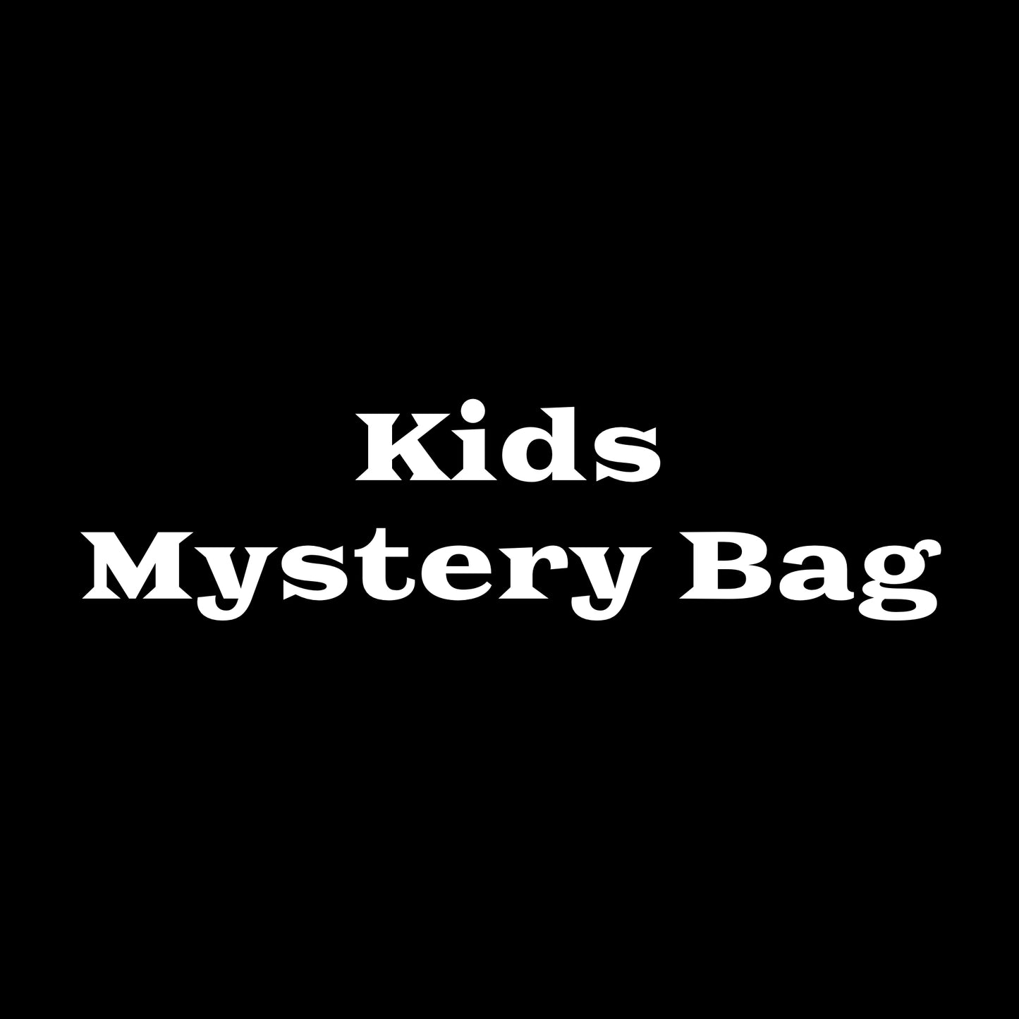 Kids Mystery Bag