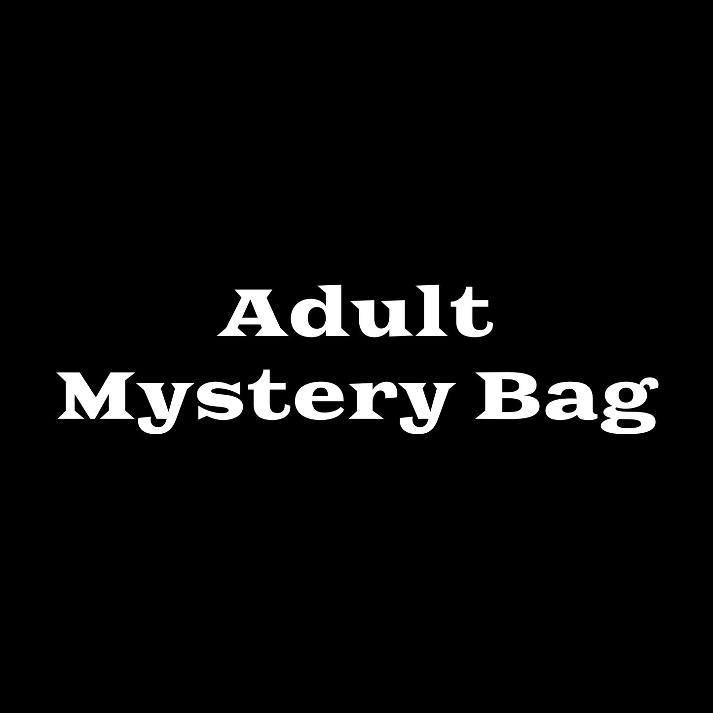 Adult mystery Bag