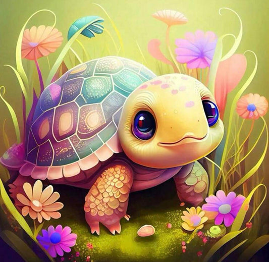 Turtle diamond painting