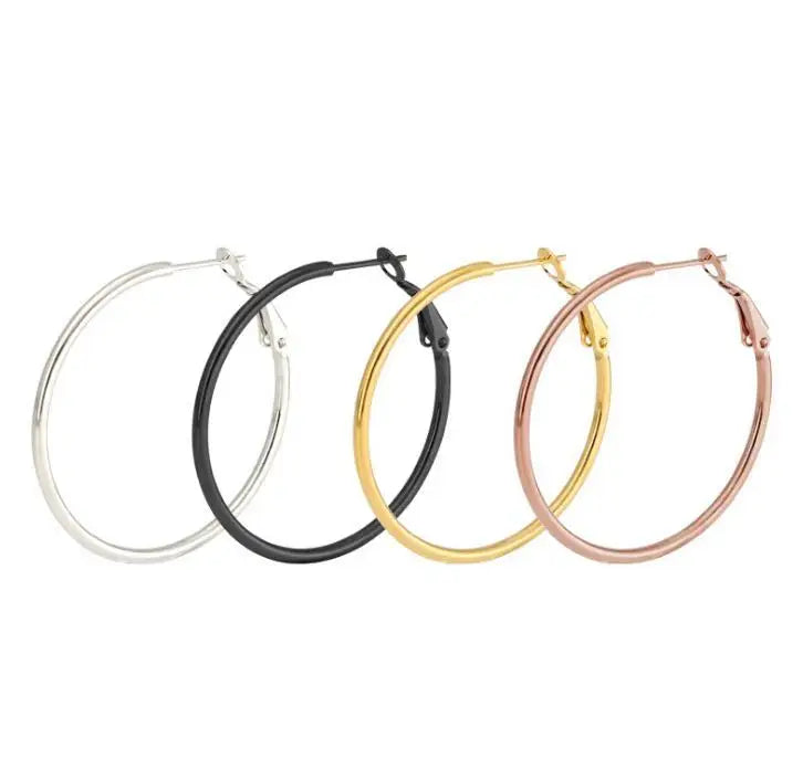 4 different color hoops