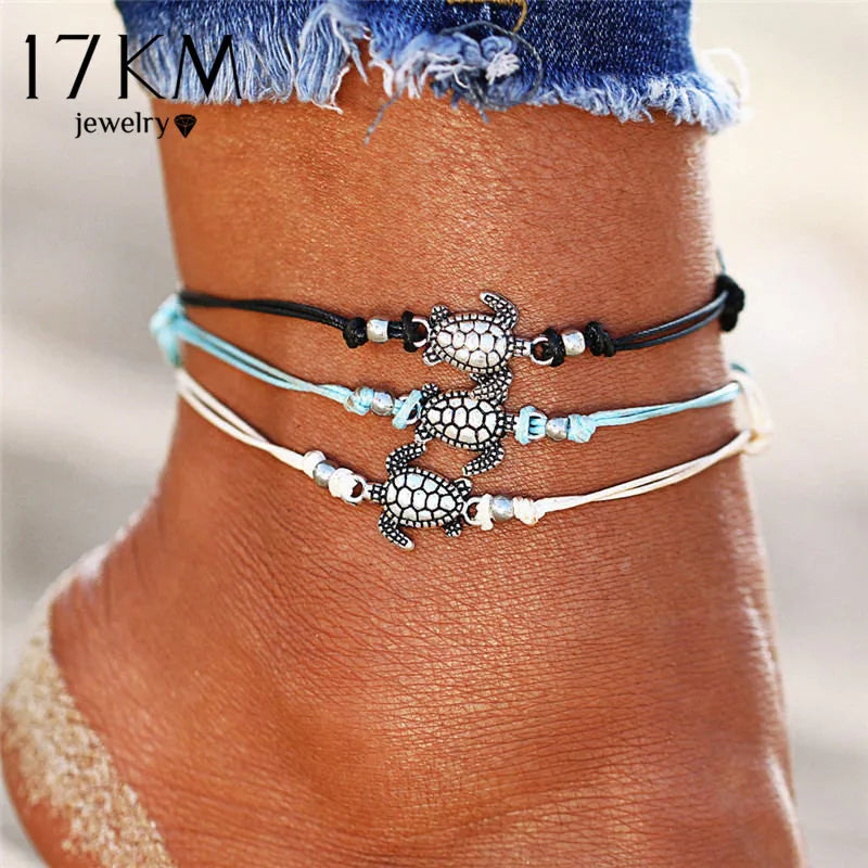 Vintage Layers Anklets