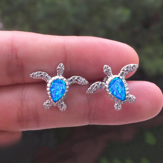 Sea turtle earrings