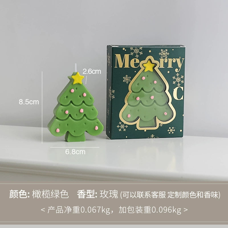 Christmas Tree Aromatherapy Candle Atmosphere Christmas Gift