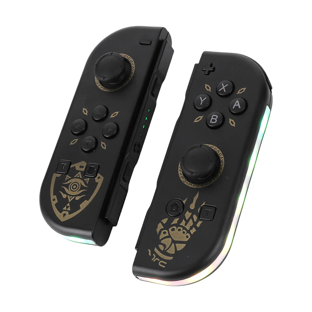 For NS Switch Joy-Con Controller Gamepad Left & Right Bluetooth-Compatible Console Controller with Hand Strap 3D Joystick