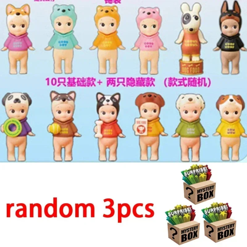 Glow Smiski Multiple Series Toilet Bath Living Party Series Recorative Mini Figure Doll Blind Box Sonny Angel Christma Gift