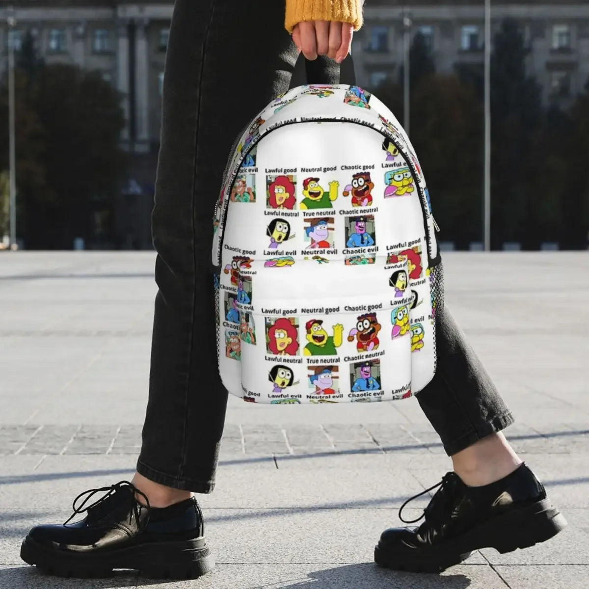 Big City Greens Characters Backpacks Teenager Bookbag Fashion Students School Bags Laptop Rucksack Shoulder Bag Large Capacity