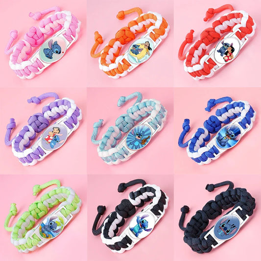 Lilo & Stitch Disney Braided Rope Bracelets