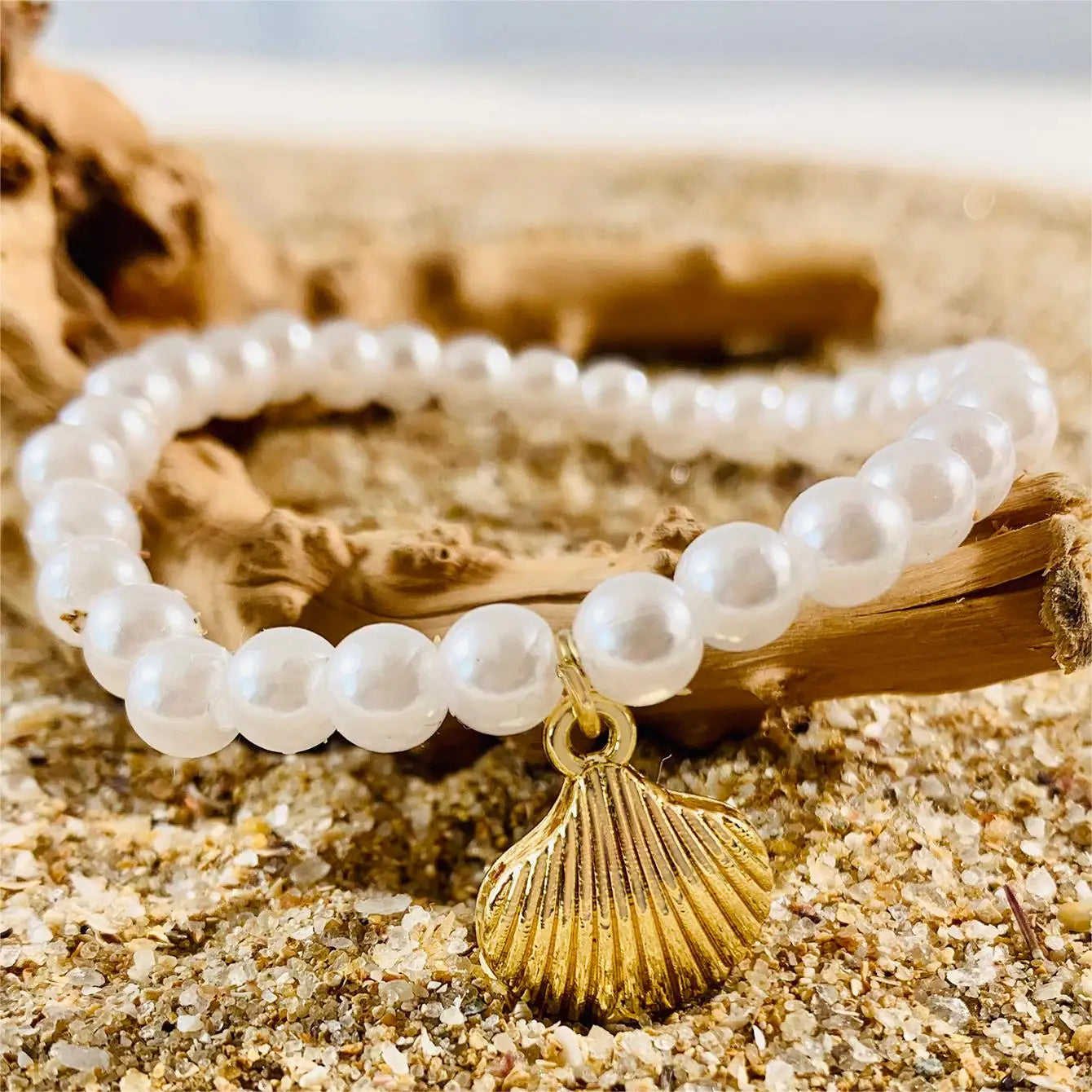 5pcs/set Bohemian Pearl Bracelets for Women