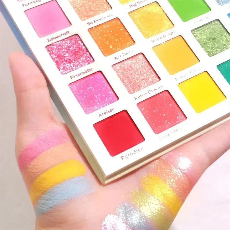 30-color rainbow eye shadow