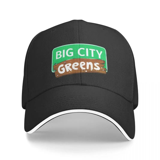 Big City Greens Show Cap Casual Baseball Caps Adjustable Hat Hip Hop Summer Unisex Baseball Hats Customizable Polychromatic