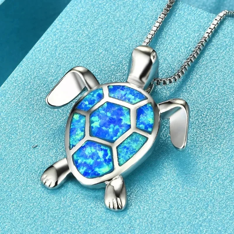 Dragon, sea turtle and more necklaces