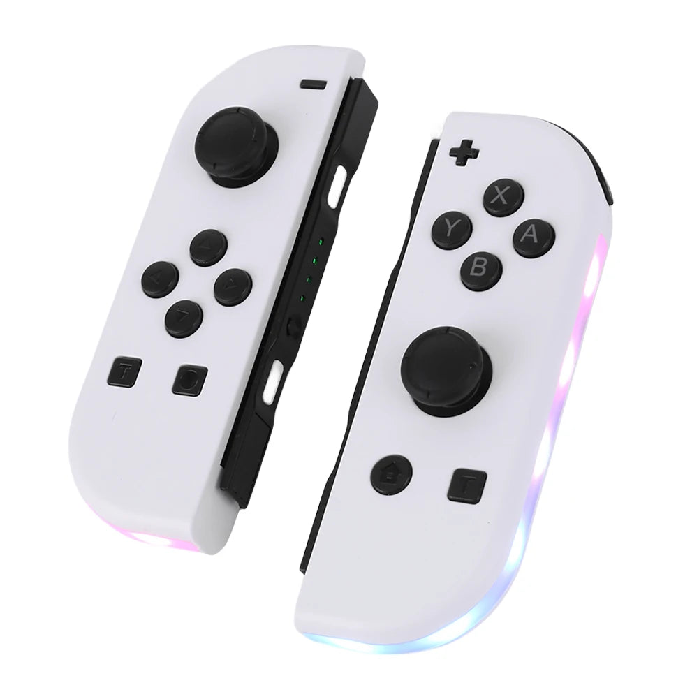 For NS Switch Joy-Con Controller Gamepad Left & Right Bluetooth-Compatible Console Controller with Hand Strap 3D Joystick