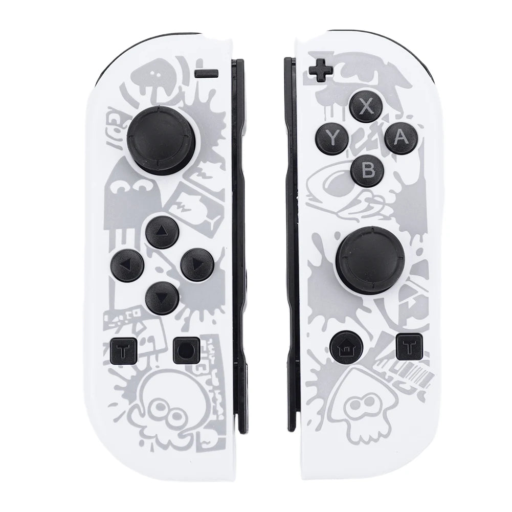 For NS Switch Joy-Con Controller Gamepad Left & Right Bluetooth-Compatible Console Controller with Hand Strap 3D Joystick