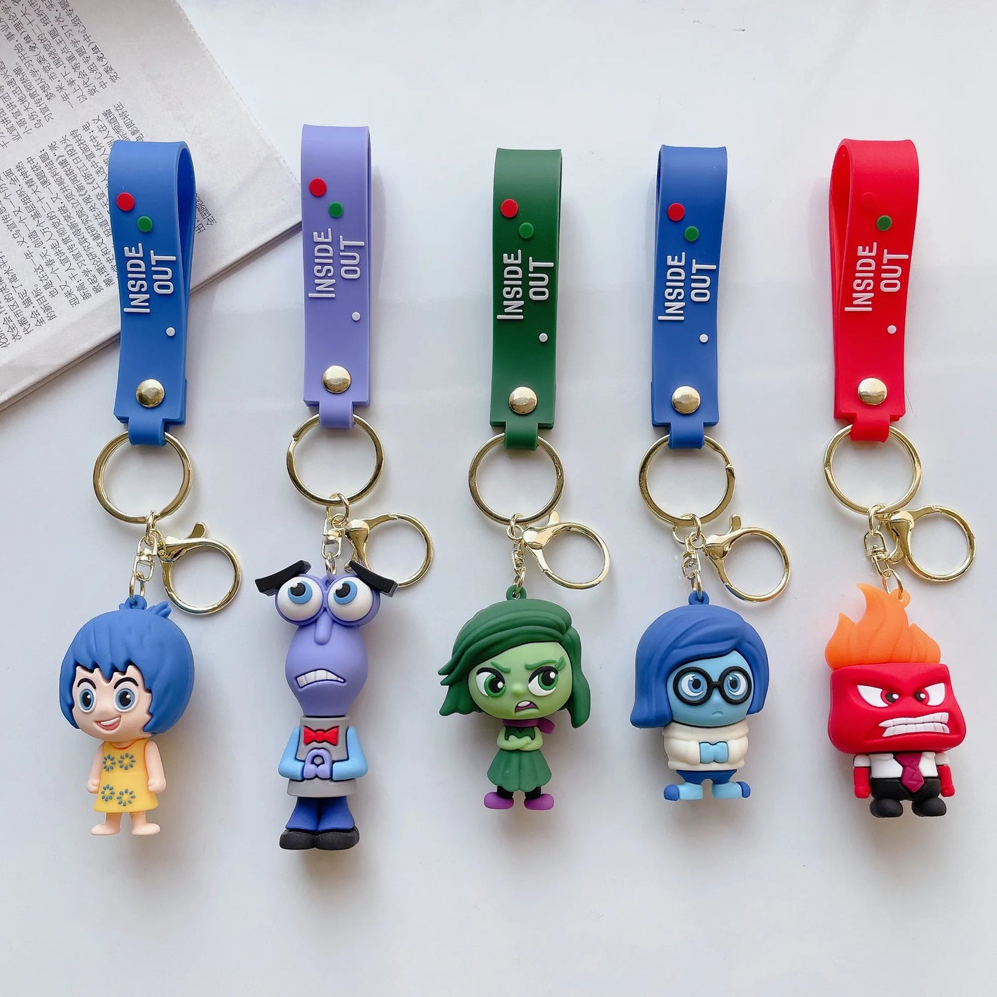 Disney Inside Out Figure keychains
