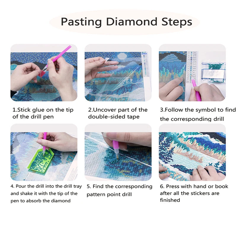 5D DIY Diamond Painting Kits Flower
