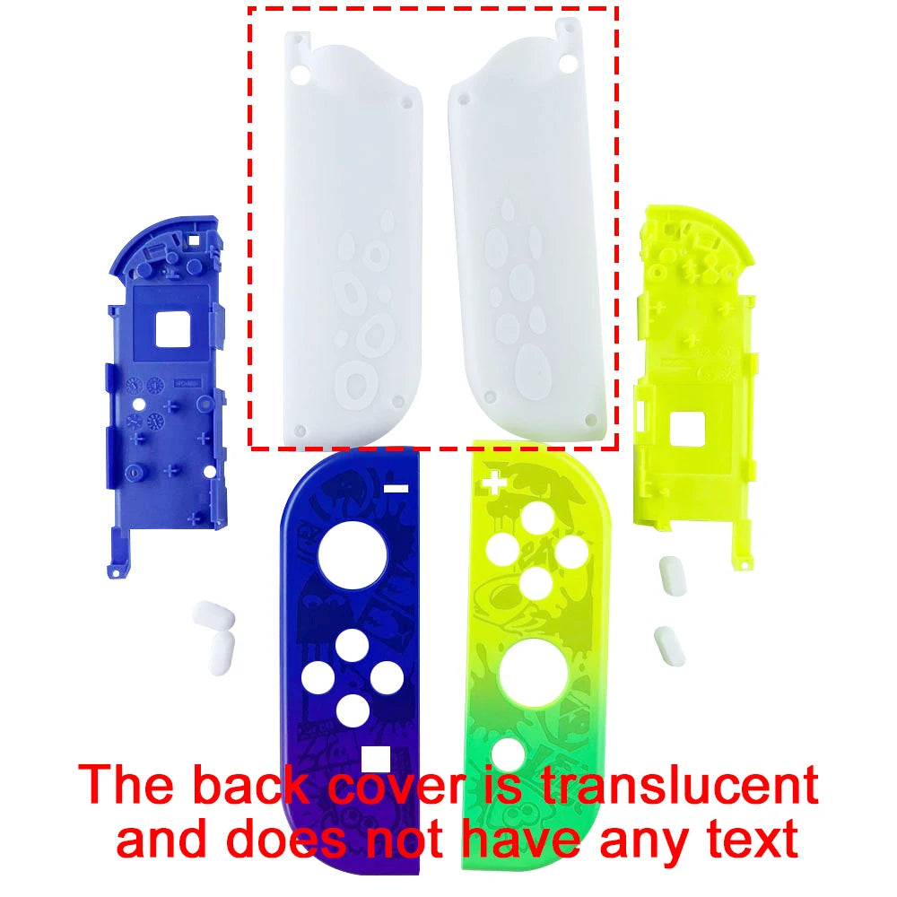 Limited Edition Replacement Housing Shell Case Set For Joycon Replacement Case With SLSR Buttons For Switch Joycon Shell