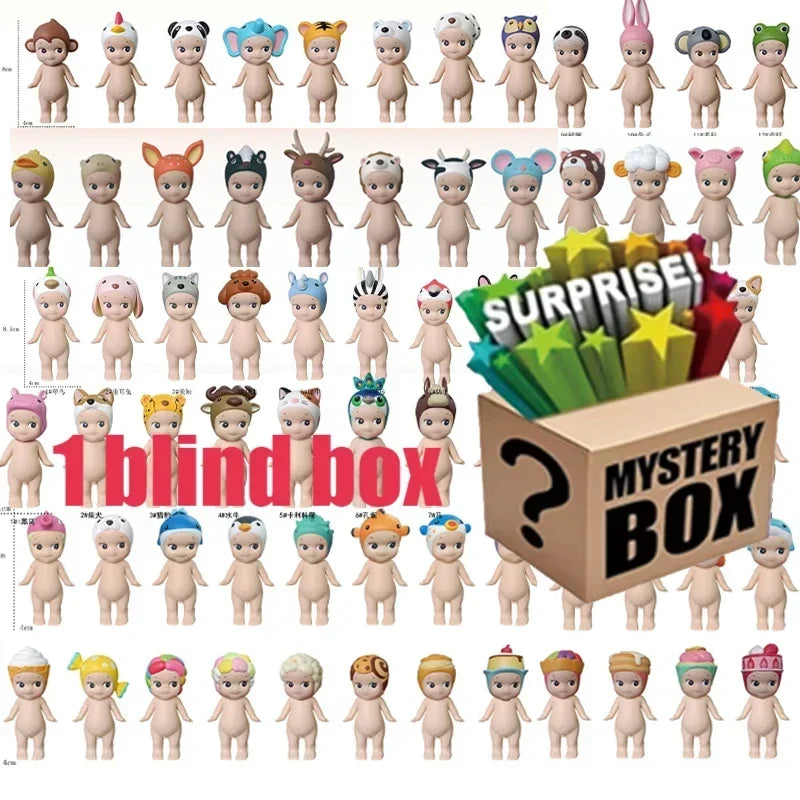 Glow Smiski Multiple Series Toilet Bath Living Party Series Recorative Mini Figure Doll Blind Box Sonny Angel Christma Gift