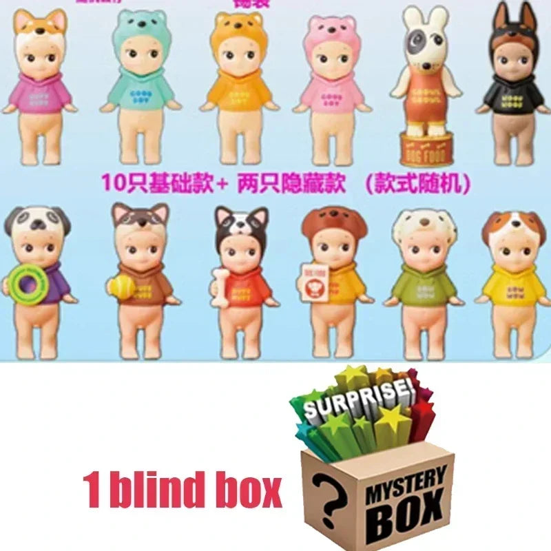 Glow Smiski Multiple Series Toilet Bath Living Party Series Recorative Mini Figure Doll Blind Box Sonny Angel Christma Gift