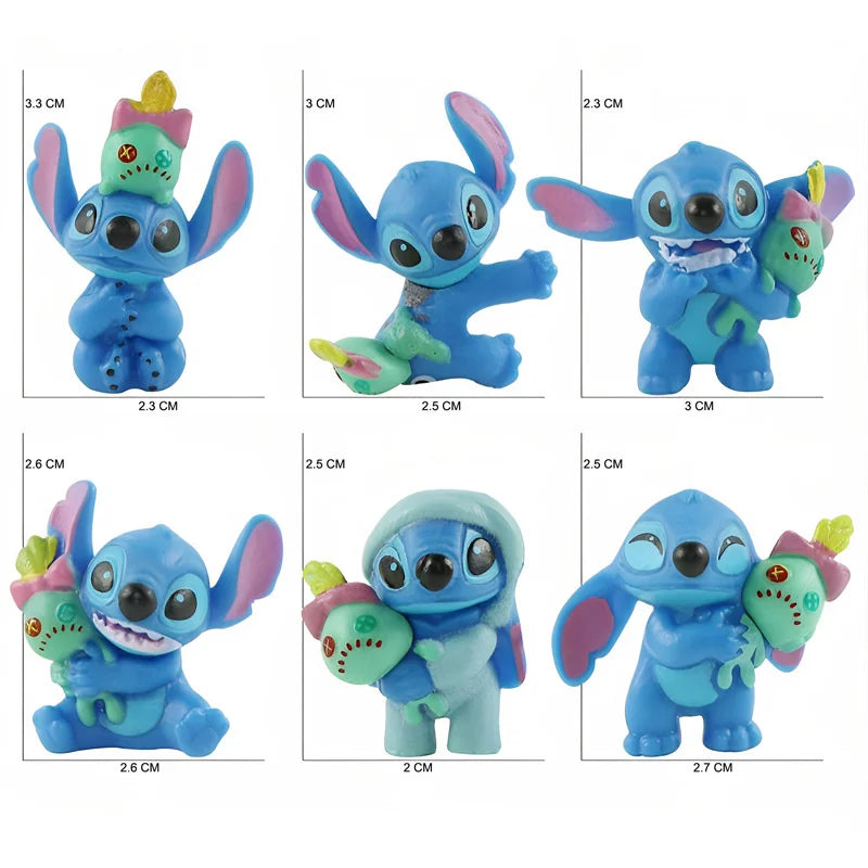 Stitch Christmas Advent Calendar Box Lilo and Stitch Anime Figures Model Doll Cartoon Accessories Toy Xmas Gift Kids Wholesale