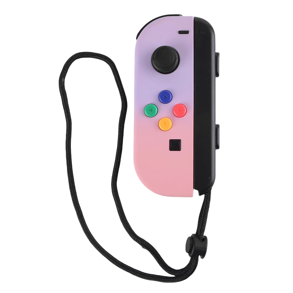 For NS Switch Joy-Con Controller Gamepad Left & Right Bluetooth-Compatible Console Controller with Hand Strap 3D Joystick