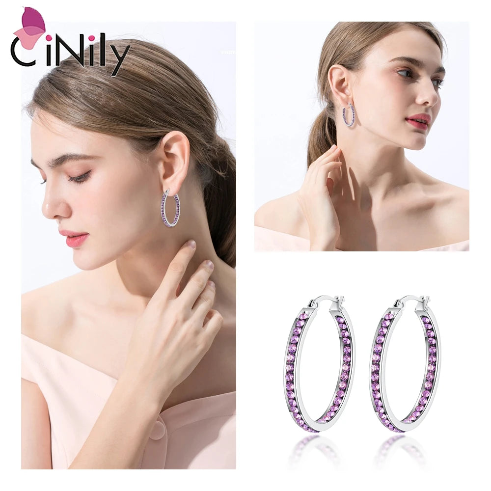 CiNily Hoop Earrings