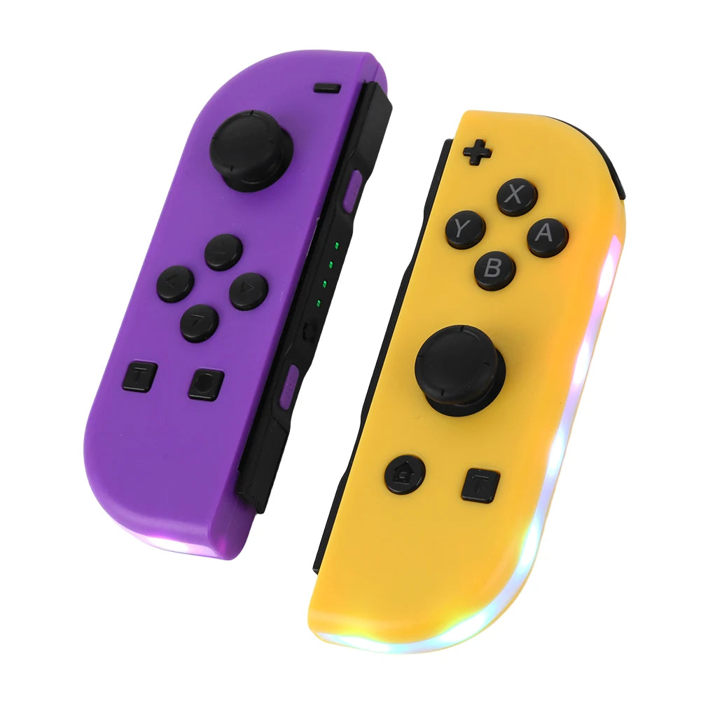 For NS Switch Joy-Con Controller Gamepad Left & Right Bluetooth-Compatible Console Controller with Hand Strap 3D Joystick