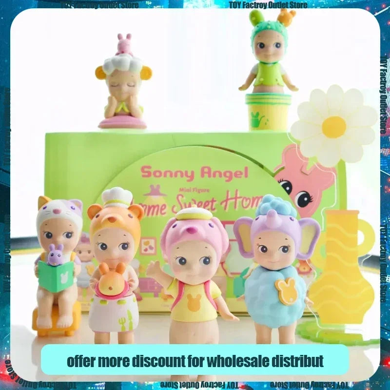 Glow Smiski Multiple Series Toilet Bath Living Party Series Recorative Mini Figure Doll Blind Box Sonny Angel Christma Gift