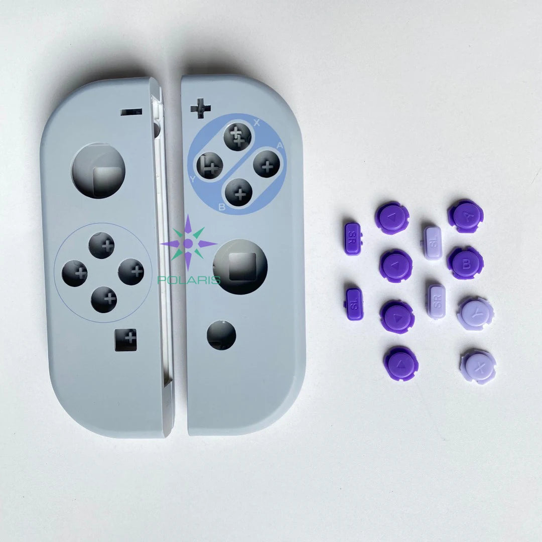 Limited Edition Replacement Housing Shell Case Set For Joycon Replacement Case With SLSR Buttons For Switch Joycon Shell