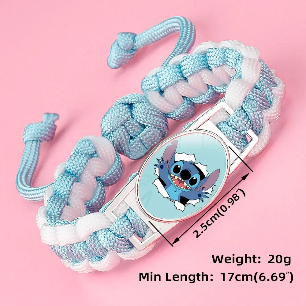 Lilo & Stitch Disney Braided Rope Bracelets