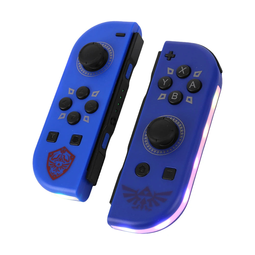 For NS Switch Joy-Con Controller Gamepad Left & Right Bluetooth-Compatible Console Controller with Hand Strap 3D Joystick