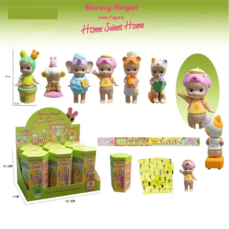 Glow Smiski Multiple Series Toilet Bath Living Party Series Recorative Mini Figure Doll Blind Box Sonny Angel Christma Gift