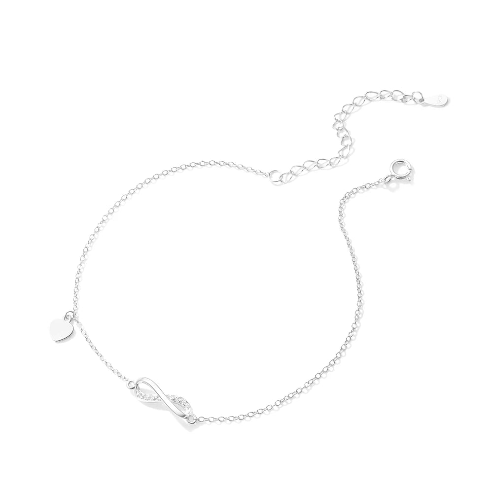 925 Sterling Silver Infinity Symbol Style