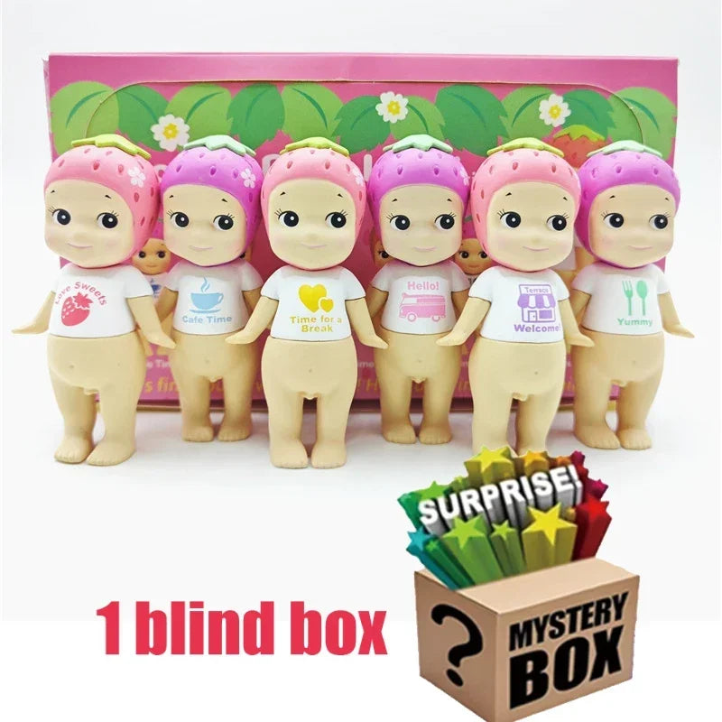 Glow Smiski Multiple Series Toilet Bath Living Party Series Recorative Mini Figure Doll Blind Box Sonny Angel Christma Gift