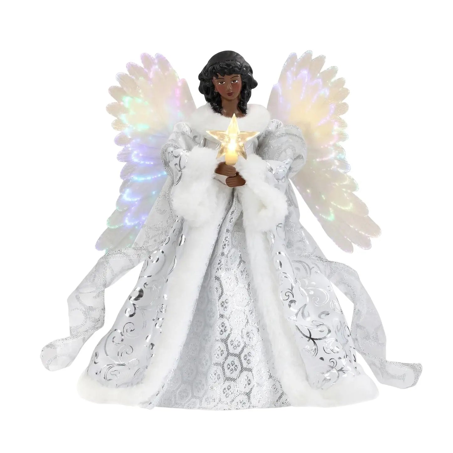 Angel Christmas Treetop Figurine 25*20cm Illuminated Ornament Decoration Angel