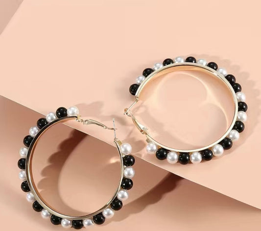 Pearl hoops