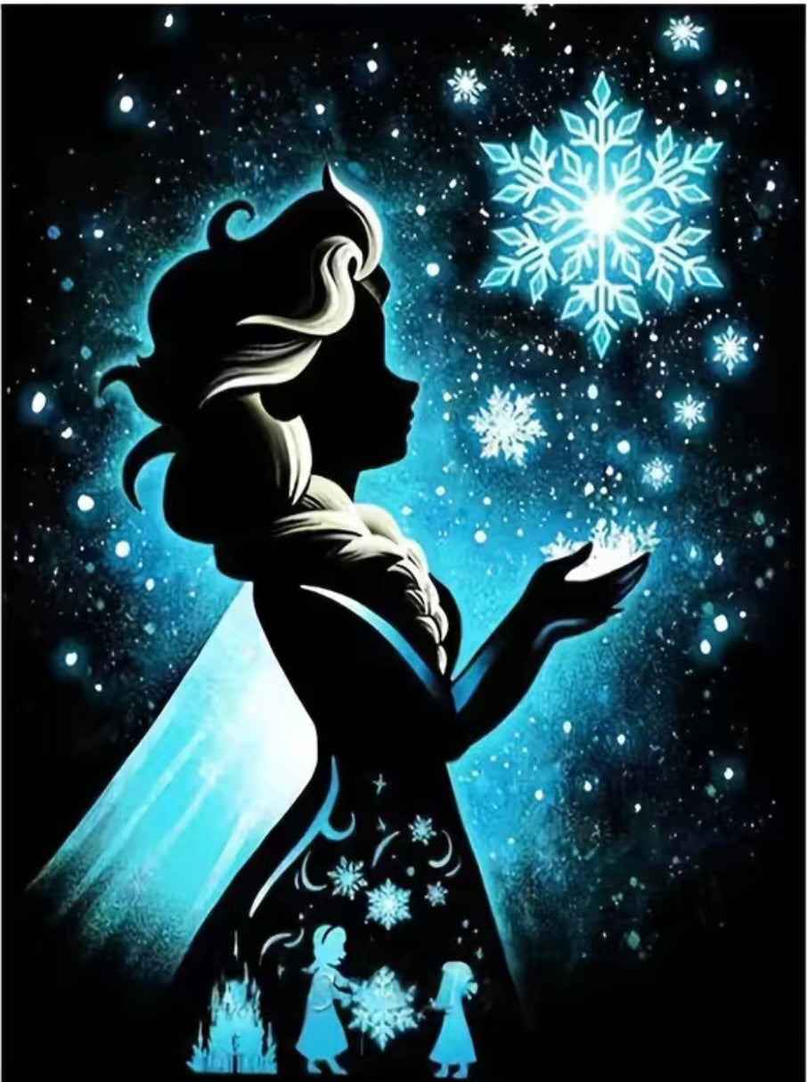 Elsa frozen Diamond painting